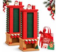 Reusable Wooden Christmas Countdown with Numbered Days (2PCS-A) | Bring it out each December to follow the days until Christmas while adding warm, nostalgic character to seasonal décor.