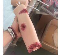 Reusable Wound Training Kit with Simulated Injuries for First Aid and Bleeding Control Practice