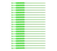 Reusable Zip Tie Snow Chains - 20-Piece Nylon Anti-Skid Traction Spikes, Tire Chains For Winter Ice Roads | Truck Car Motorcycle Wheel Skid Safety Travel Mountain Control