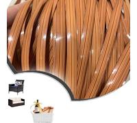 Reusableplastic Rattan Repair Kit - 196ft Synthetic Weaving Material 1pc(Brown 5)