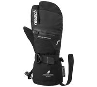 Reusch Lando R-TEX XT 6161843 Unisex 3-Finger Gloves Junior Lobster Waterproof and Breathable Black/Silver 5.5