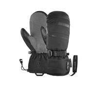 Reusch Advanced Heat R-TEX® XT Unisex Snowboarding Mittens, Black, Waterproof, Windproof, Breathable, Ski Gloves for Men