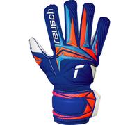 Reusch Goalkeeper Gloves for Kids and Teens | Excellent Grip, Ergonomic Fit and Durable Performance | for Training and Matches | Attrakt Advance Junior