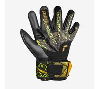 Reusch Attrakt Duo Finger Support Grippy Protective Goalkeeper Gloves Football Gloves for Adults for Men Women with Finger Protection for All Weather Conditions and Pitch Surfaces