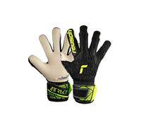 Reusch Attrakt Freegel Gold Finger Support Junior Goalkeeper Gloves for Kids with Evolution Negative Cut and Finger Protection