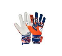 Reusch Attrakt Freegel Gold NC Breathable Goalkeeper Gloves for Men and Women Football Gloves for Adults Suitable for All Weather Conditions and Field Surfaces