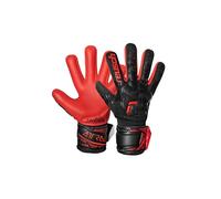 Reusch Attrakt Freegel Silver NC Junior Goalkeeper Gloves for Children with Breathable Mesh for Maximum Ventilation