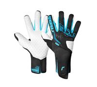 Reusch Attrakt Freegel SpeedBump Strapless Goalkeeper Gloves, Unisex Adult Football Goalkeeper Gloves with Grip, Evolution Negative Cut, AdaptiveFlex Closure & Freegel Backhand, Black