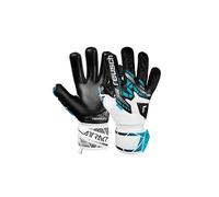 Reusch Attrakt Gold NC Junior Grippy and Breathable Goalkeeper Gloves Football Gloves for Children and Teenagers for Boys Girls Suitable for All Weather Conditions and Pitch Surfaces