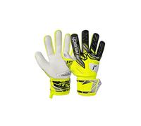 Reusch Attrakt Grip Junior Grip Goalkeeper Gloves Football Gloves for Children and Teenagers for Boys Girls Suitable for All Weather Conditions and Pitch Surfaces