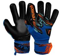 Reusch Attrakt Infinity NC Junior Goalkeeper Gloves Size 4 shocking orange/blue