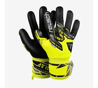Reusch Attrakt Silver Non-Slip and Breathable Goalkeeper Gloves Football Gloves for Adults for Men and Women Suitable for All Weather Conditions and Pitch Surfaces