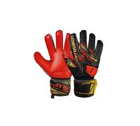 Reusch Attrakt Silver Junior Grip Goalkeeper Gloves Football Gloves for Children and Teenagers for Boys Girls Suitable for All Weather Conditions and Pitch Surfaces