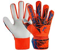 Reusch Attrakt Starter Solid Finger Support Junior Goalkeeper Gloves for Children for All Surfaces