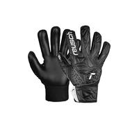 Reusch Attrakt Starter Solid Finger Support Junior Goalkeeper Gloves Children Teenagers Football Gloves Finger Protection for All Weather Conditions and Pitch Surfaces