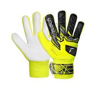 Reusch Attrakt Starter Solid Junior Goalkeeper Gloves for Boys and Girls, Suitable for All Weather Conditions and Playground Surfaces