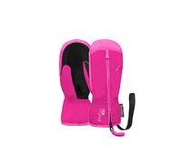 Reusch Ben Mitten Extra Warm and Soft Mittens Winter Gloves Mittens Children Babies Toddlers Girls and Boys with Zip Pink II (approx. 2-3 Years)