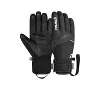 Reusch Booster Gore-Tex Unisex Ski Gloves - Waterproof, Windproof, Breathable, R-LOFT Insulation, Vegan Leather, Softshell Premium, Tight Cuff, Winter Sports for Men and Women