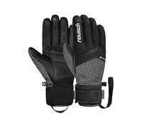 Reusch Booster Gore-Tex Unisex Ski Gloves - Waterproof, Windproof, Breathable, R-LOFT Insulation, Vegan Leather, Softshell Premium, Tight Cuff, Winter Sports for Men and Women