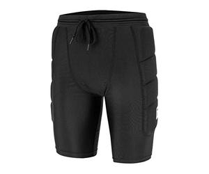 REUSCH Compression Short Soft Padded, Unisex adult Under shorts, 7700 black, XXS -