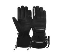 Reusch Conan R-TEX® XT Unisex Winter Gloves, Finger Snow Ski Gloves, Warm, Waterproof, Windproof, Breathable, Black, Size 8