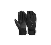 Reusch Diver X R-TEX XT Touch-TEC Waterproof Windproof Breathable Sports Gloves Running, Cycling, Hiking, Touchscreen Winter Gloves, Black/Silver, 8.5