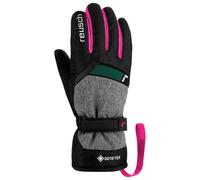 Reusch - Flash Gore-Tex Junior Black Black Melange Pink Glo - 4.5 - Ski gloves