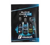 Reusch Glove Care Kit x3 - Goalkeeper Glove Care Set for Goalkeepers, Cleans, Refreshes, Improves Grip and Extends the Life of Your Goalkeeper Gloves - For Top Performance in the Game!