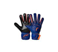Reusch Goalkeeper Gloves for Kids and Teens | Finger Protection and Strong Grip | for Training and Matches | Attrakt Infinity Finger Support Junior