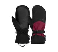 Reusch Helena R-tex Xt Women's Mittens, Black/Dark Red, 7