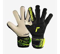Reusch Attrakt Freegel Gold Finger Support Junior Goalkeeper Gloves for Children with Evolution Negative Cut and Finger Protection, 7