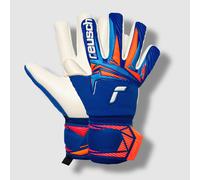 Reusch Goalkeeper Gloves for Kids and Teens | Breathable | Training & Match | Natural & Synthetic Grass | Size 5-8 | Attrakt Gold X NC Junior