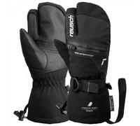 Reusch - 3-finger ski mittens - Reusch Lando R-Tex® Xt Junior Lobster Black / Silver - Kid Size 5.5 Black 5.5