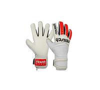 Reusch Legacy Gold X Unisex Goalkeeper Gloves White/Red 8