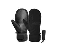 Reusch Malone R-TEX XT Mitten Unisex Mittens - Wool Insulation, Waterproof, Windproof, Breathable, Softshell, Vegan Leather, Wrist Strap - Women & Men Winter Sports