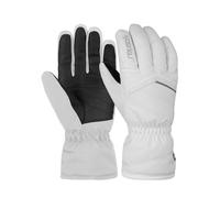 Reusch Marisa Women's Finger Gloves with Long Cuff White/Silver, 8.5