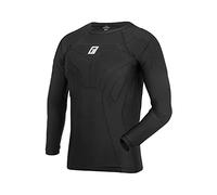 Reusch Men's Compression Shirt Padded Goalkeeper, Black, M