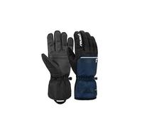 Reusch Men's Snow King Windproof and Extra Breathable Unisex Winter Gloves Finger Gloves Snow Gloves Ski Gloves Men Women Black/Blue, 9