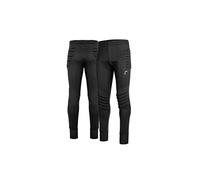 Reusch Men's Training Adult Football Goalkeeper Trousers Long Padded, Black/Silver, XXL