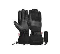 Reusch Morvan Gore-Tex Unisex Ski Gloves - Waterproof, Windproof, Breathable, Primaloft Gold Insulation, Vegan Leather, Premium Softshell, Comfort Leash, Winter Sports for Men and Women