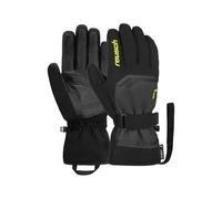 Reusch Primus R-TEX® XT Very Warm, Waterproof, Windproof & Breathable Unisex Adult Winter Ski & Snowboard Gloves, Grey-Yellow & Black