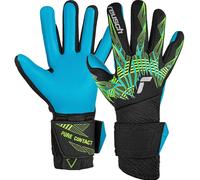 Reusch Pure Contact Aqua Goalkeeper Gloves Size 8.5 Black/Fluo