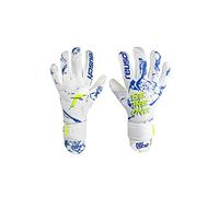 Reusch Pure Contact Silver Junior Goalkeeper Gloves with Very Good Grip and Inseam Cut, 5