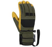 Reusch - Ski Gloves - Reusch Andy R-TEX XT Burnt Olive/Camel in Wool - Size 10 - Khaki Khaki