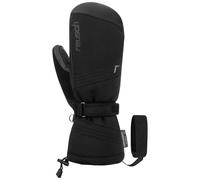 Reusch - Ski mittens PrimaLoft® - Reusch Charlotte R-TEX XT Mitten Black for Women in Leather - Size 8 Black 8