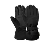 Reusch Susan Gore-Tex Warm, Waterproof, Windproof and Breathable Winter Gloves, Finger Gloves, Snow Gloves, Ski Gloves for Women, Classic and Feminine, Black