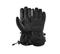 Reusch Unisex - Adult Crosby R-tex Xt with Waterproof Membrane, Comfortable Warm Ski Gloves, Sports Gloves, Snow Gloves, Winter Gloves, 7700 Black, 8.5