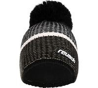 Reusch Adult Noah Beanie Warm, Windproof Hat, 7785 Black/Brindle, Standard Size