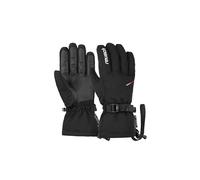 Reusch Men's Outset R-tex Xt with Wrist Strap and Waterproof Membrane Comfortable Warm Ski Gloves Snow Gloves 7701 Black/White 10.5
