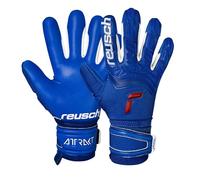 Reusch Unisex Att Frgl Slvr 54 Gloves | Perfect fit, for training and play, suitable for artificial grass and natural grass, size 7.5-12, Attrakt Freegel Silver
